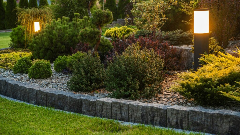 outdoor fairy garden